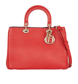 Diorissimo Tote, Leather, Red, MII, 3*